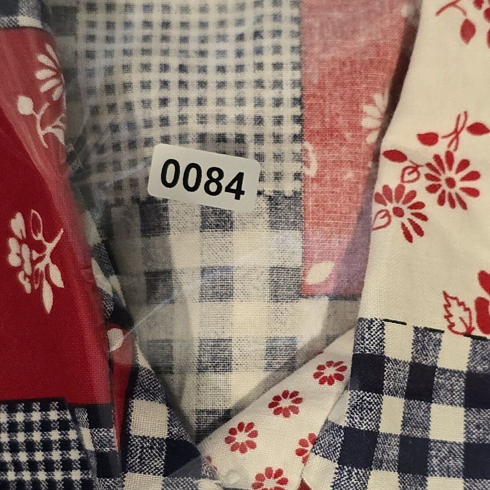 Vintage Tumbleweeds‎ Patchwork Button-Up Shirt Floral Gingham Women's M - Picture 8 of 8